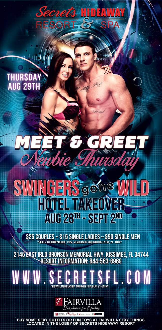 Meet And Greet Swingers Gone Wild Takeover 