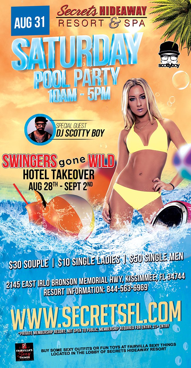 Saturday Pool Party 10am -