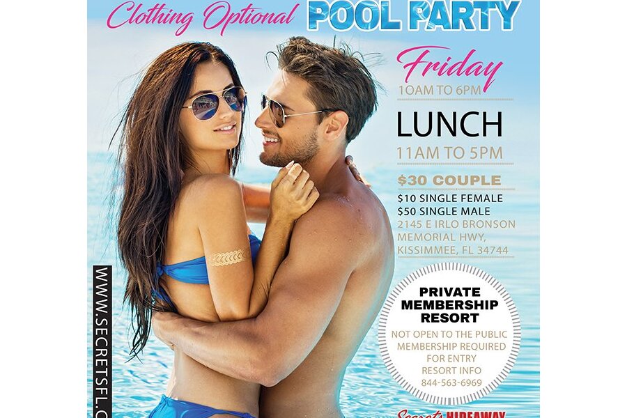 Friday Pool Party 10am-5pm