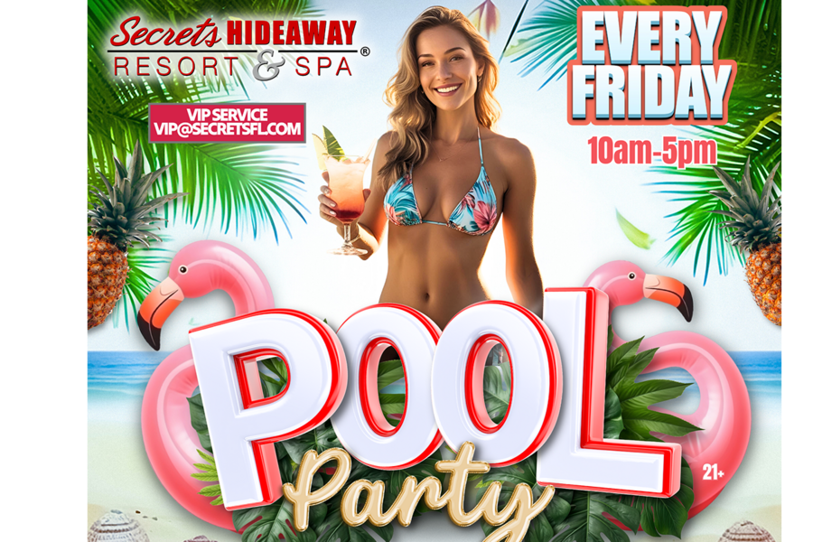 Pool Party 10am-5pm - i.Candy Lifestyle® takeover