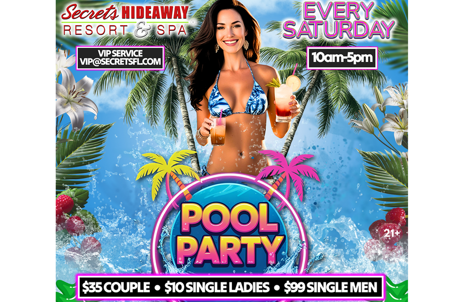 Pool Party 10am - 5pm - Coastal Pineapples