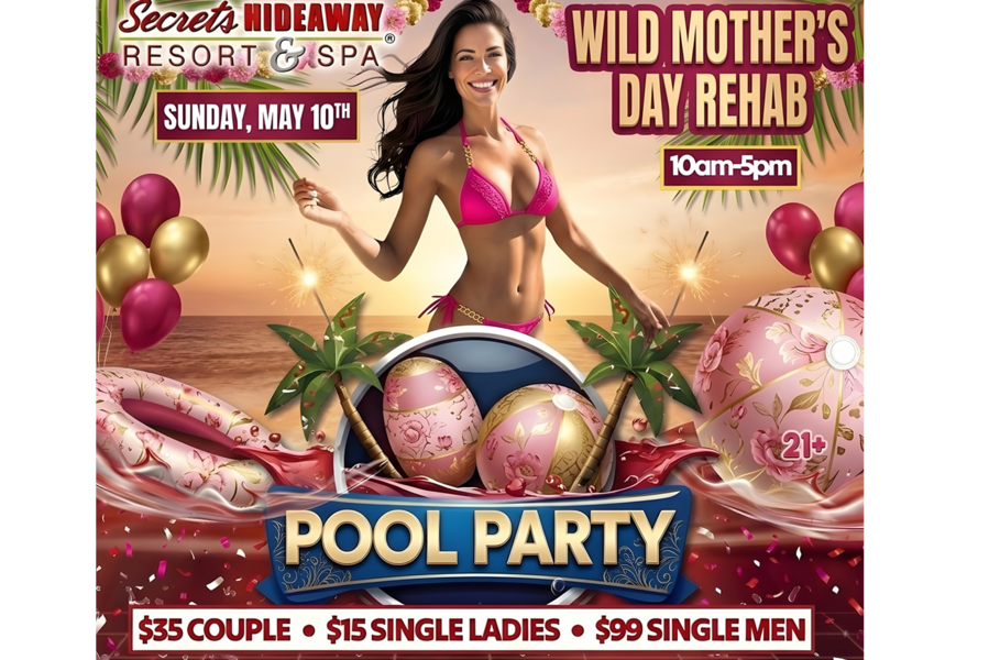 Mother's Day Pool Party 10am-5pm