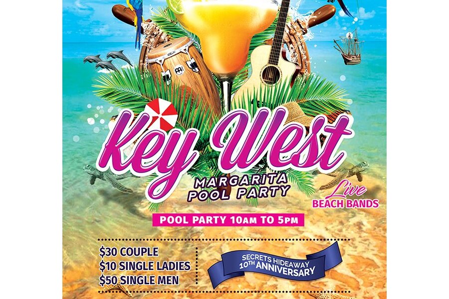 Key West Margarita Pool Party 10am5pm