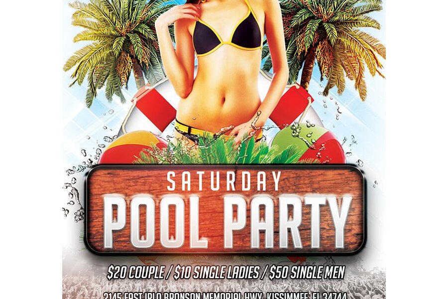 Saturday Pool Party 11am-5pm