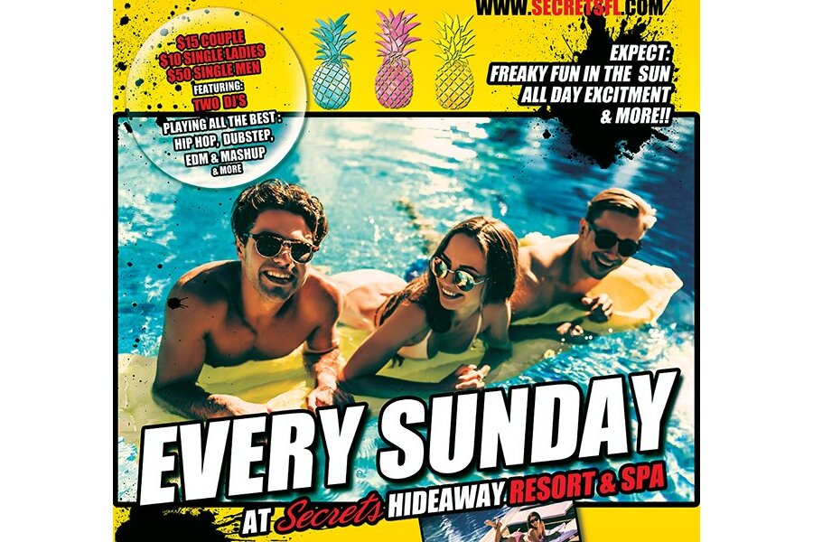 Sunday Pool Party 10am-5pm