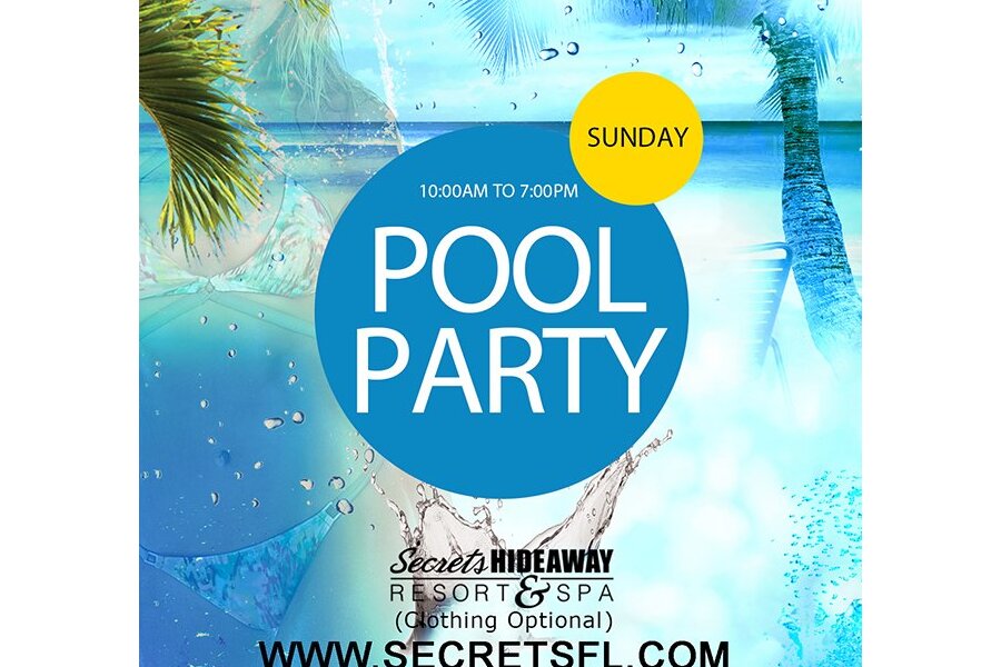 Sunday Pool Party 10am-7pm