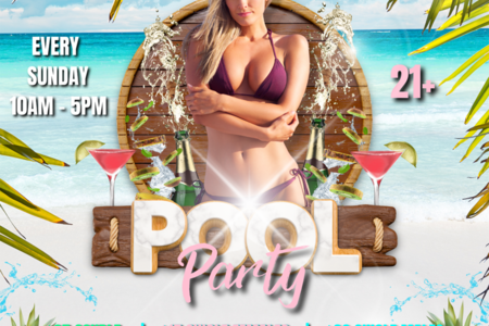Sunday Pool Party 10am-5pm