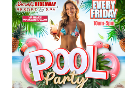Friday Pool Party 10am-5pm