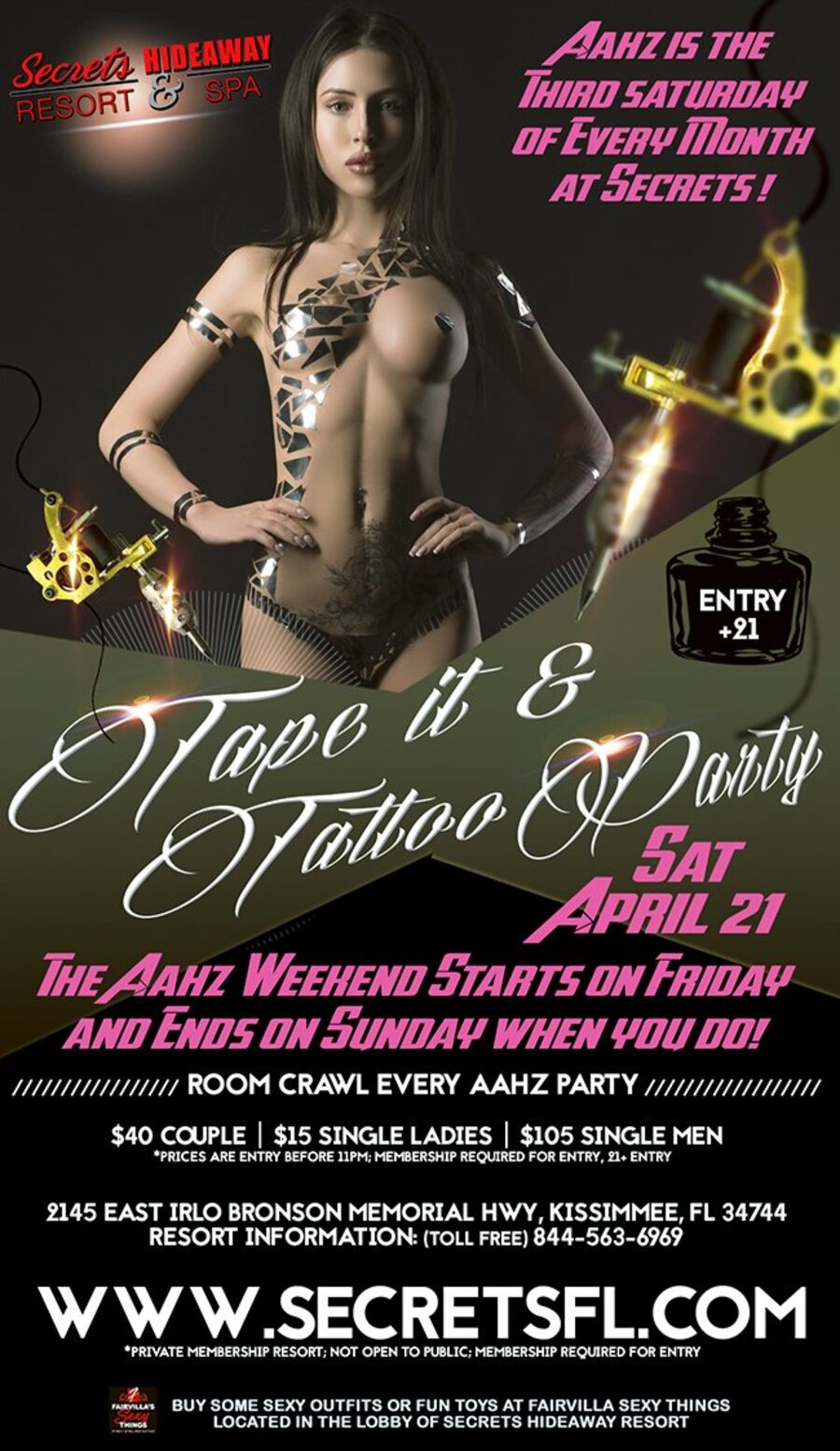 Tape It & Tattoo Party