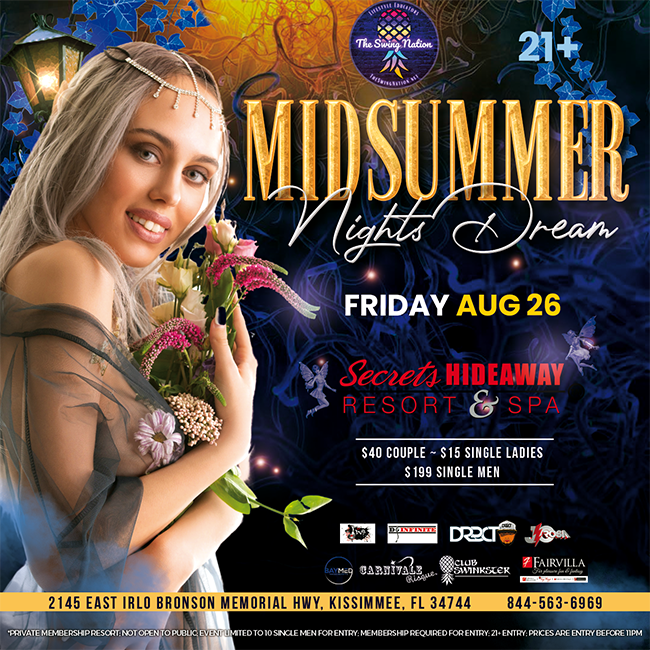 Mid Summer Nights Dream - Swing Nation weekend