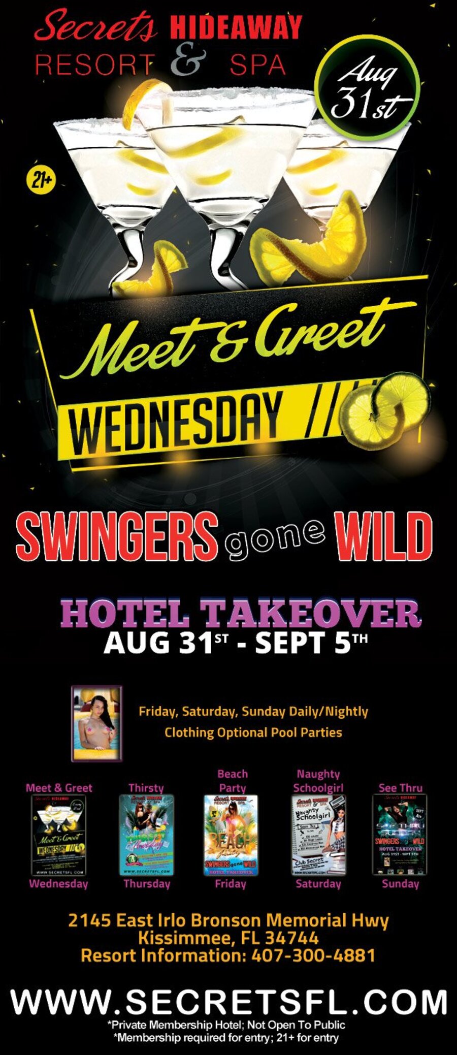 Meet & Greet - Swingers Gone Wild 2016