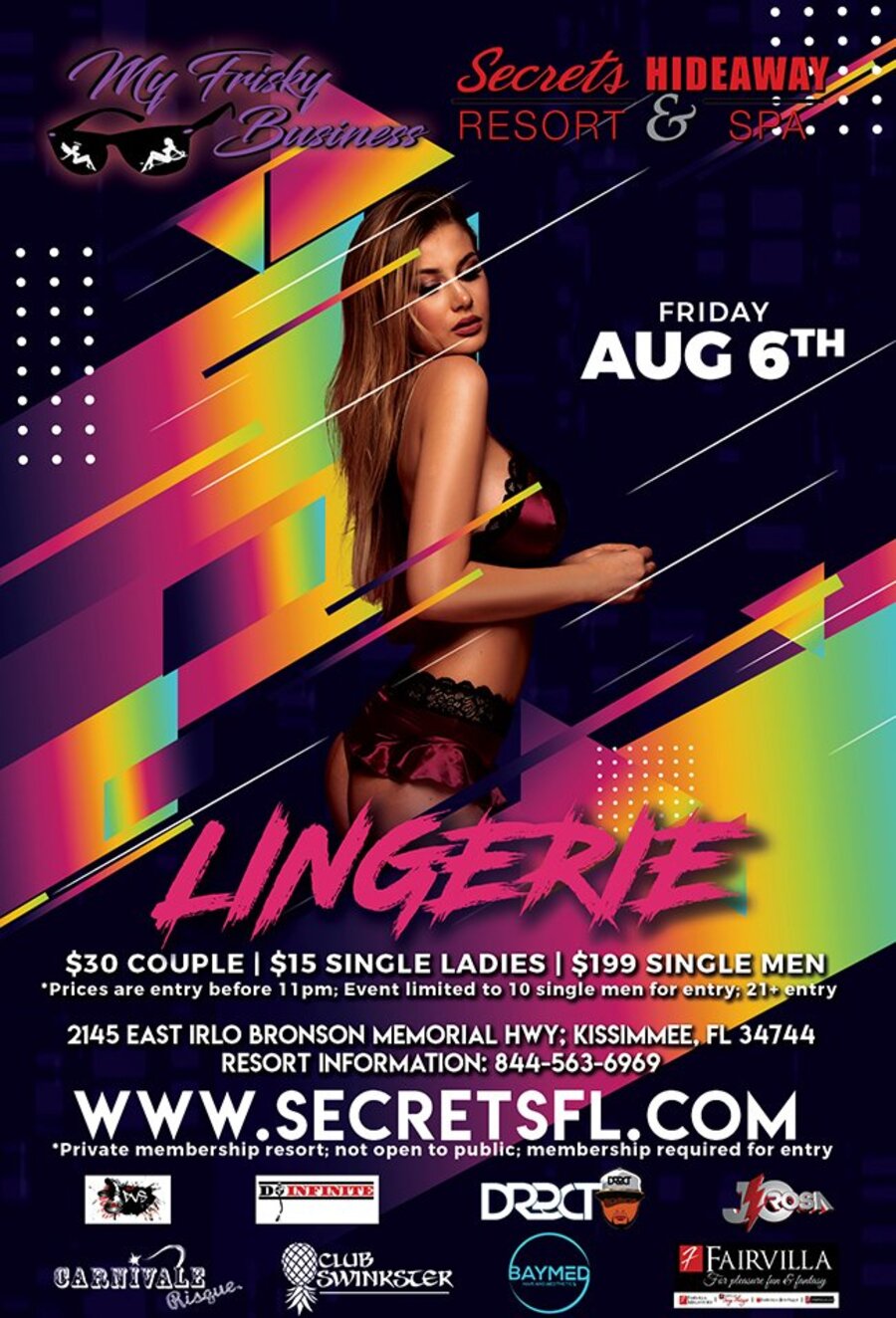 Lingerie - My Frisky Business Weekend