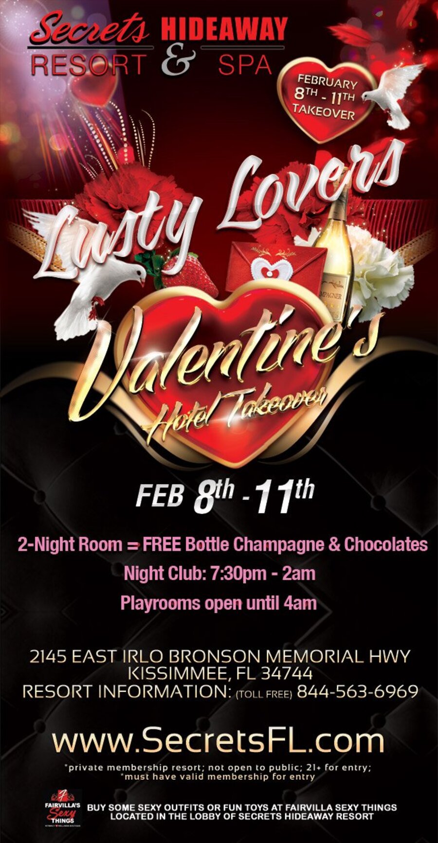 Lusty Lovers Valentine Takeover