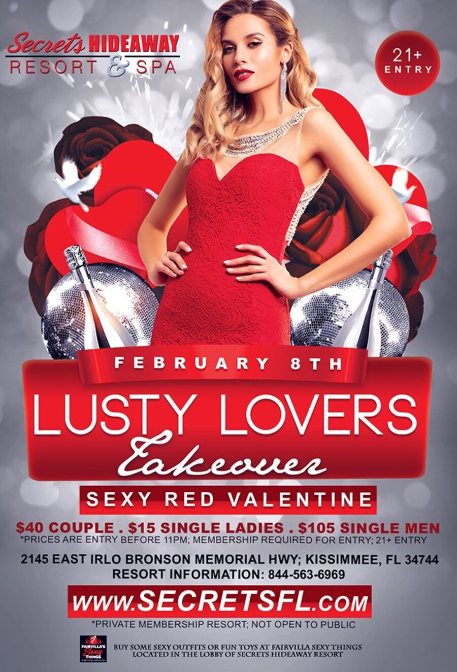 Sexy Red Valentine - Lusty Lovers Takeover