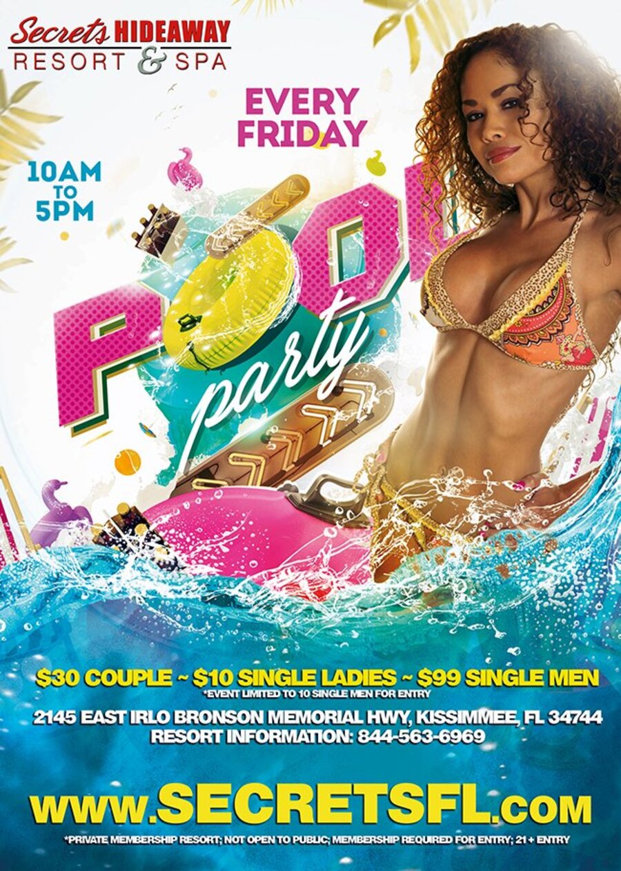 Friday Pool Party 10am-5pm - NYE Takeover