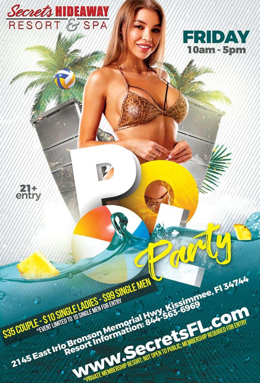 Pool Party 10am-5pm - Spring Fling