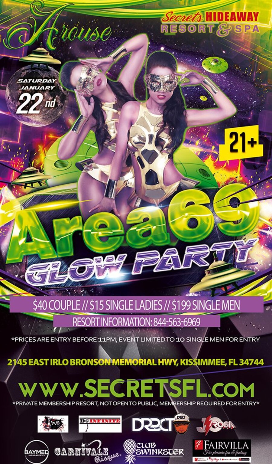 Area 69 - Arouse weekend