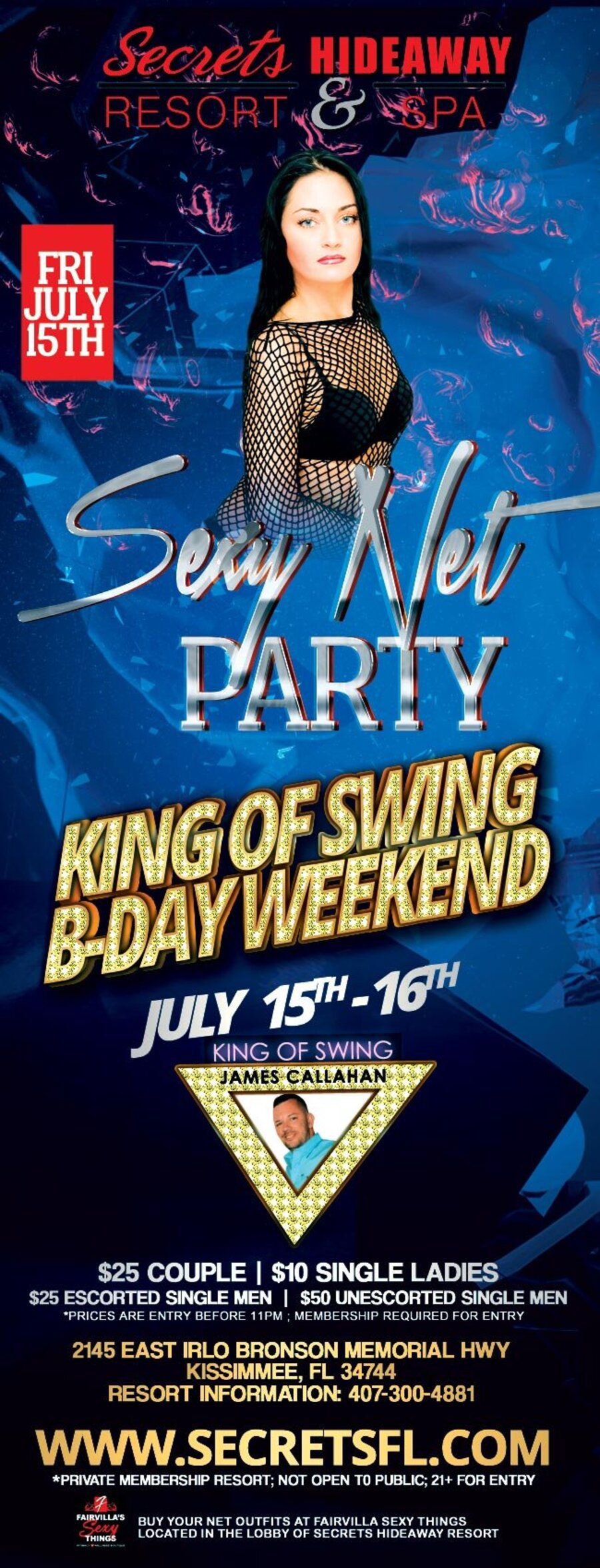 Sexy Net - James Bday weekend bash