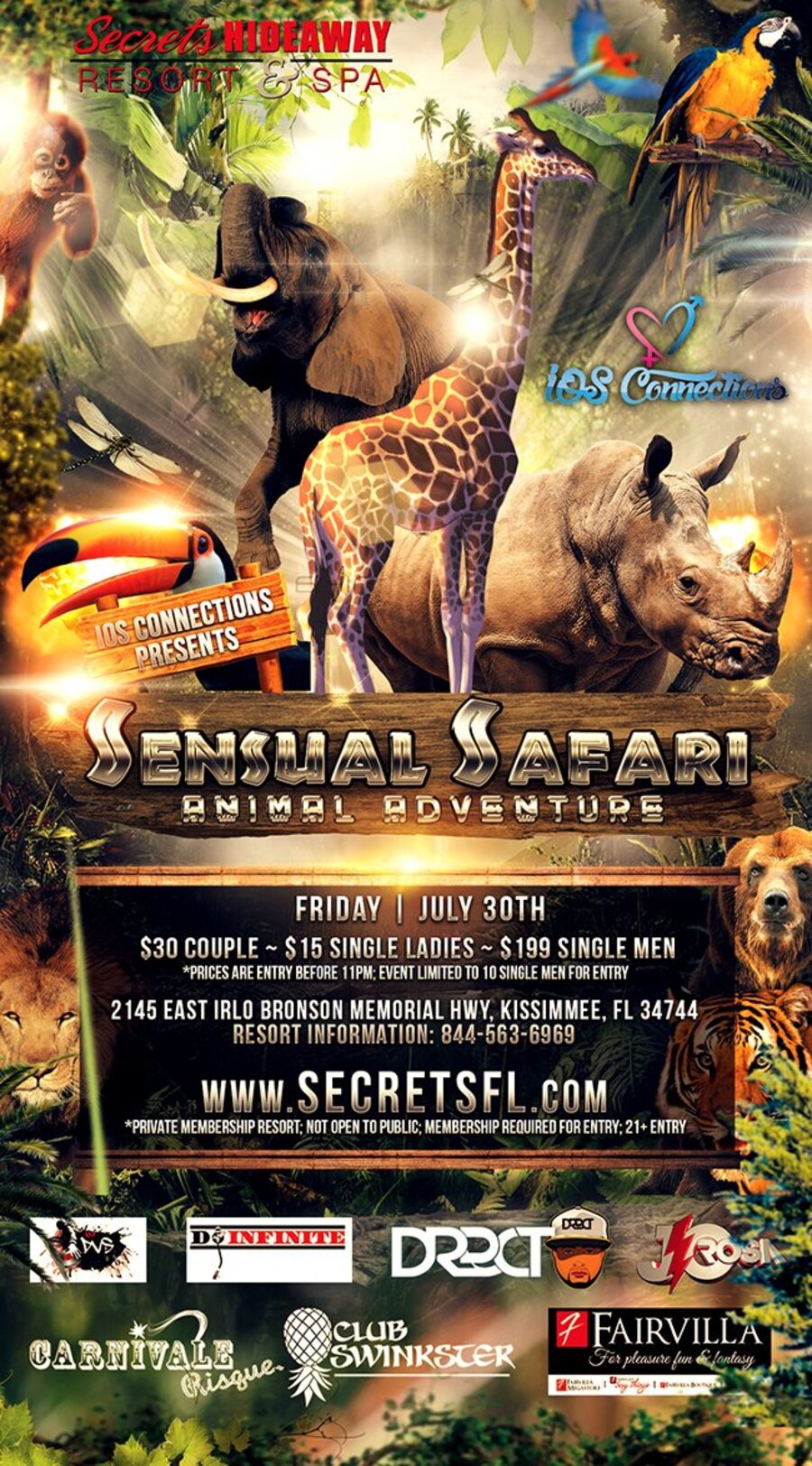 Sensual Safari - IOS Connection