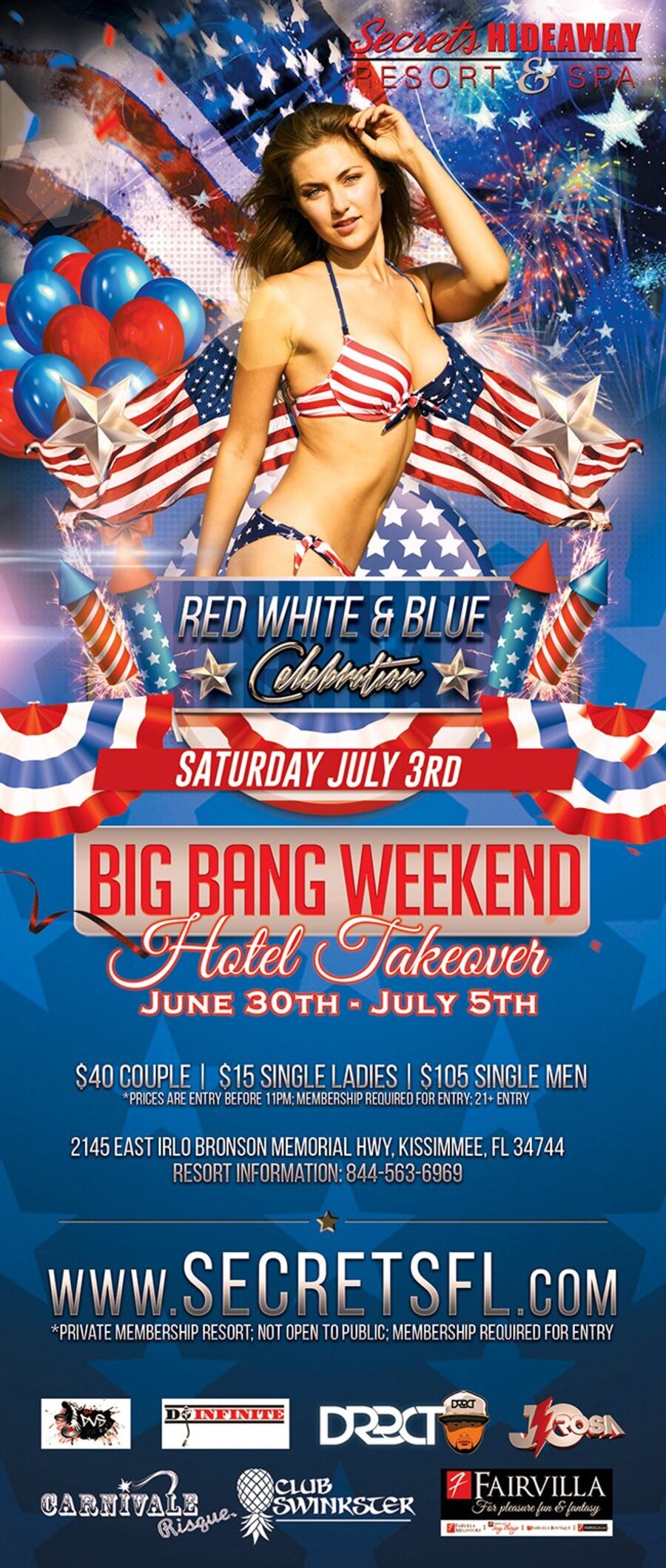 Red White & Blue - Big Bang Takeover