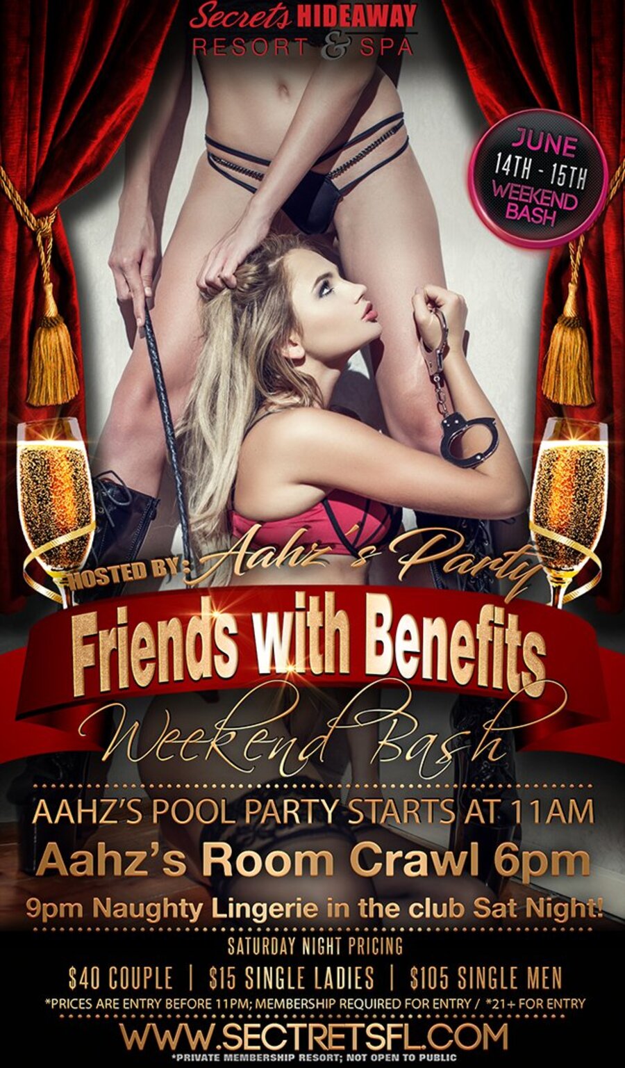 Aahz Friends with Benefits Lingerie Weekend