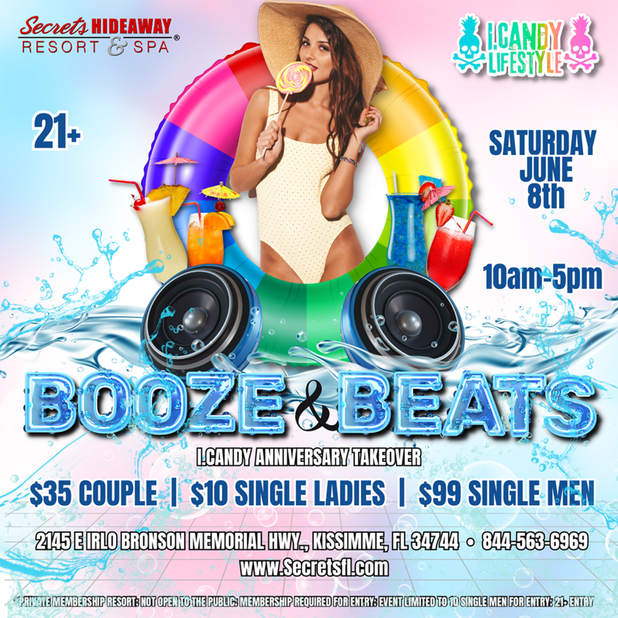 Booze & Beats pool party - i.Candy Lifestyle®