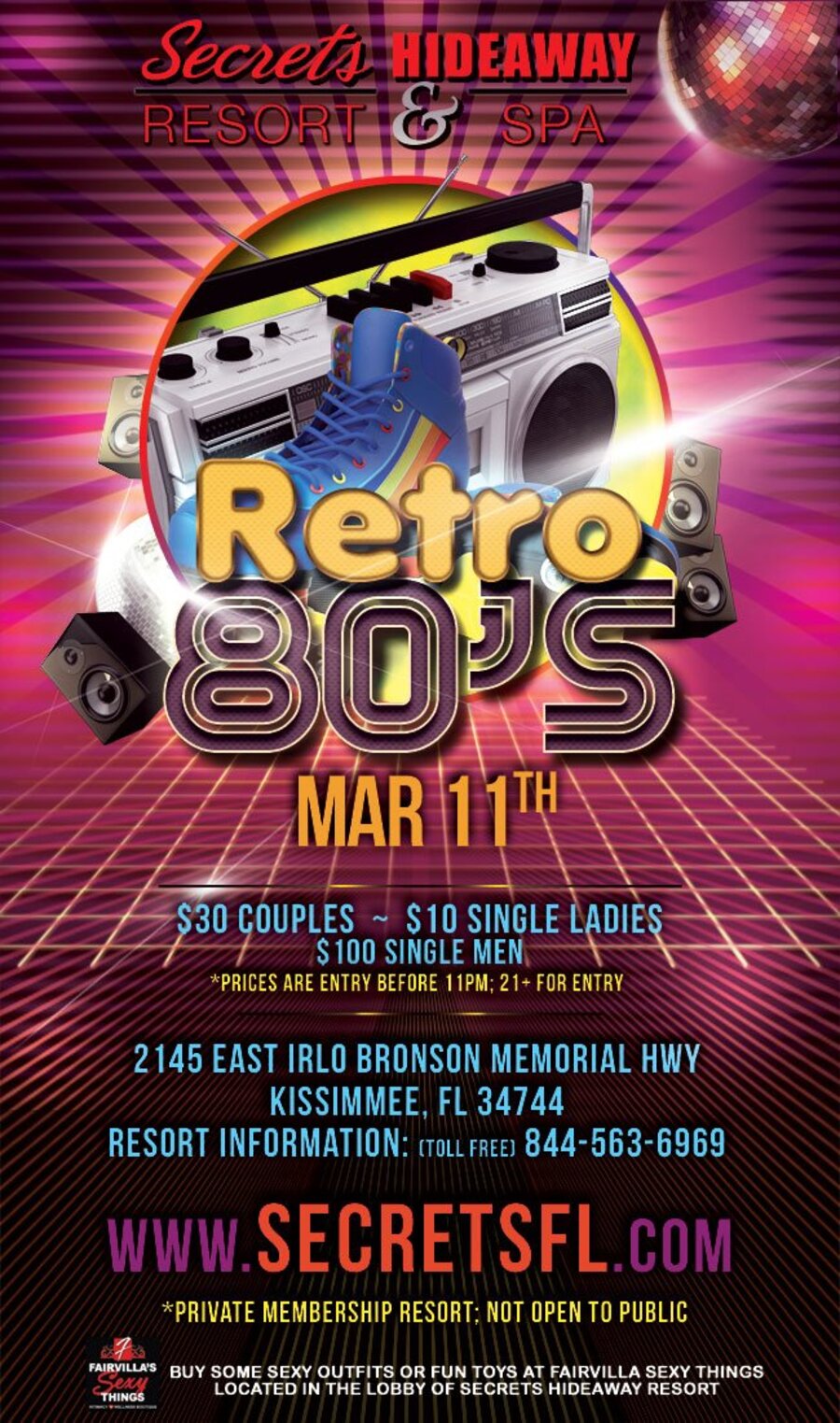 Retro 80's Night
