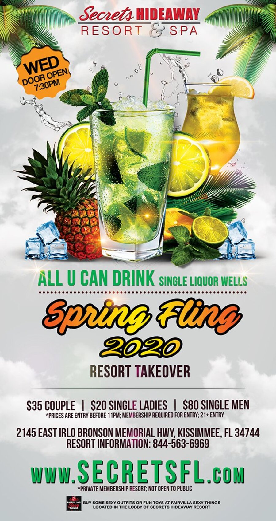 All U Can Drink - Spring Fling Takeover