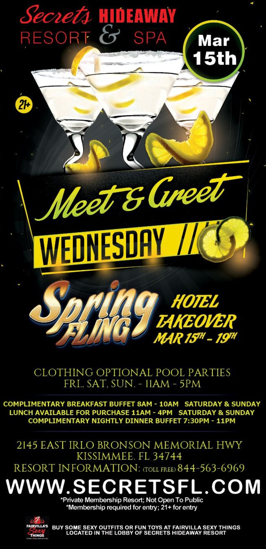Meet & Greet - Spring Fling Hotel Takeover