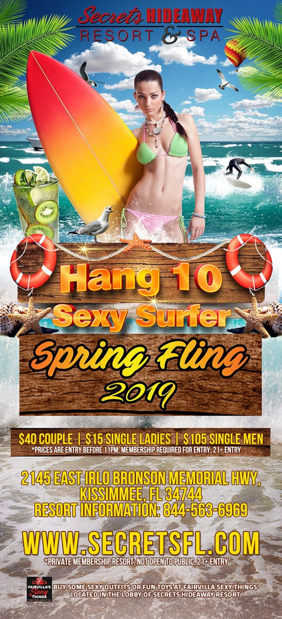 Sexy Surfer - Spring Fling Takeover