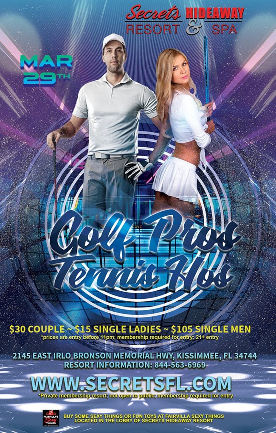 Golf Pros & Tennis Hos