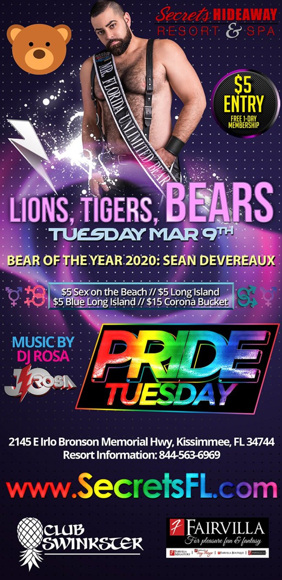 Lions, Tigers, and BEARS - Pride Tuesday