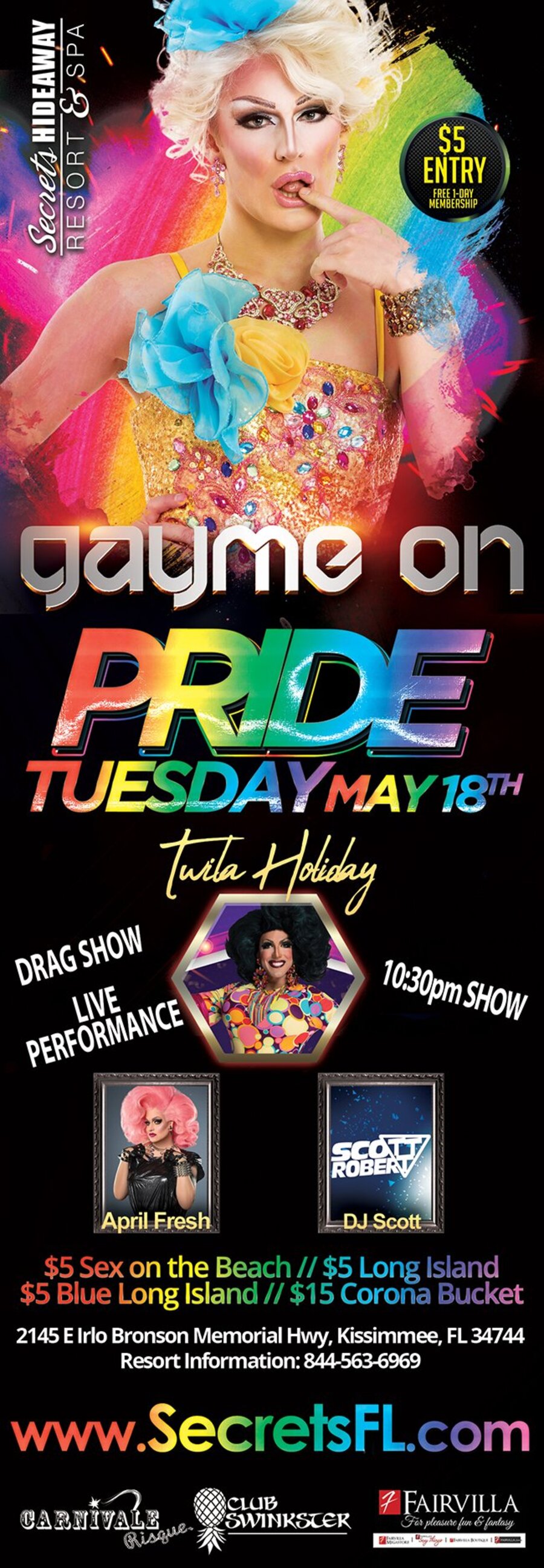 Gayme On - Pride Night