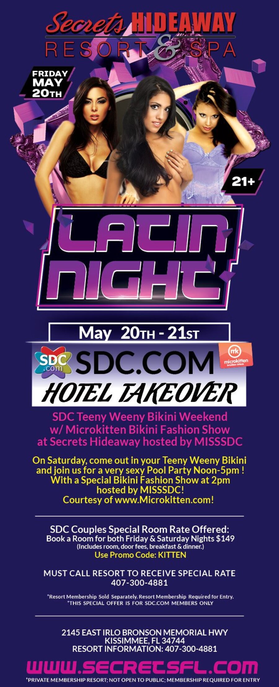 Latin Night - SDC Takeover Weekend
