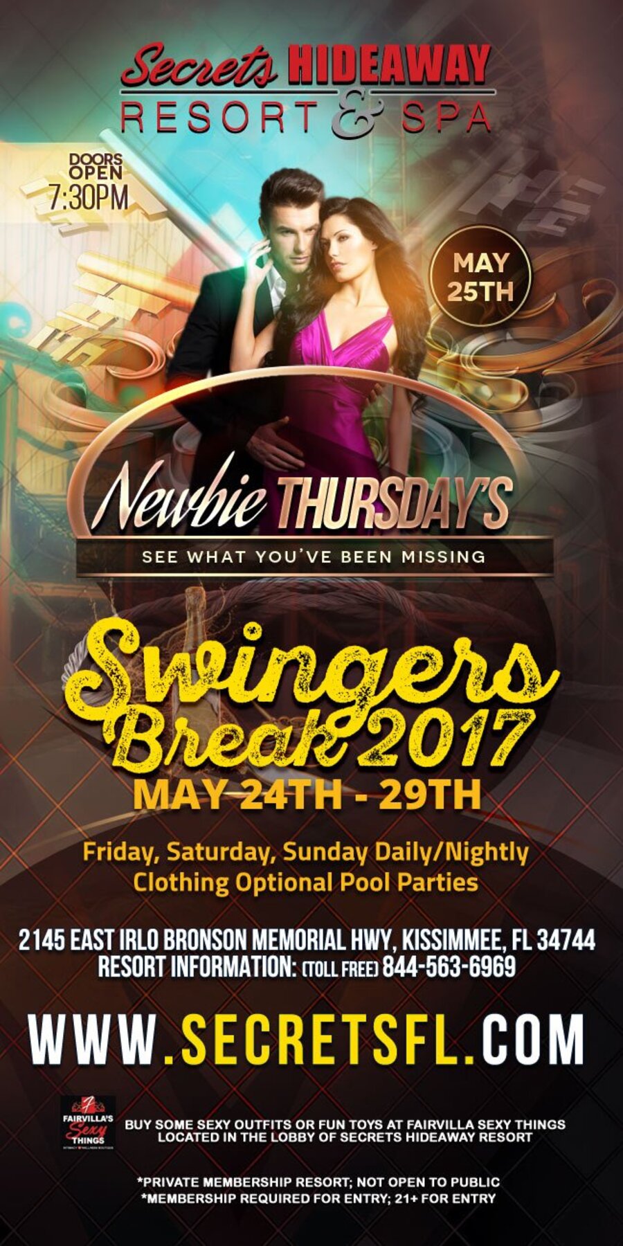Newbie Thursday - Swingers Break 2017