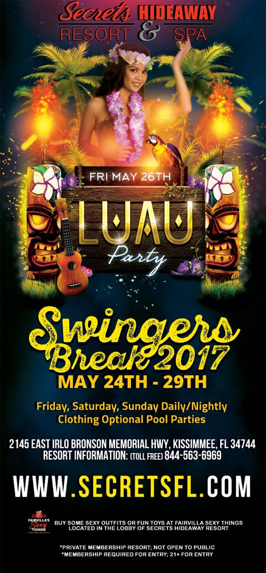 Luau - Swingers Break 2017