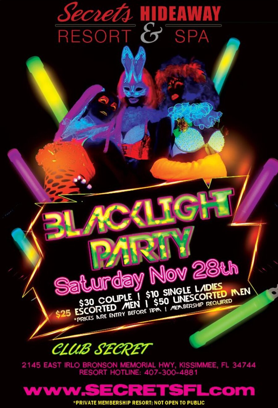 Blacklight Party
