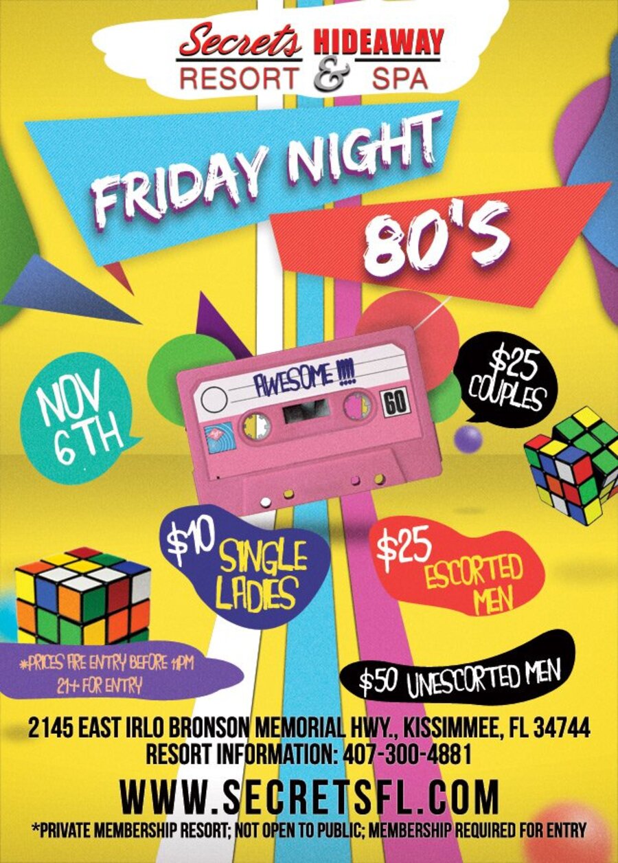 Friday Night 80's