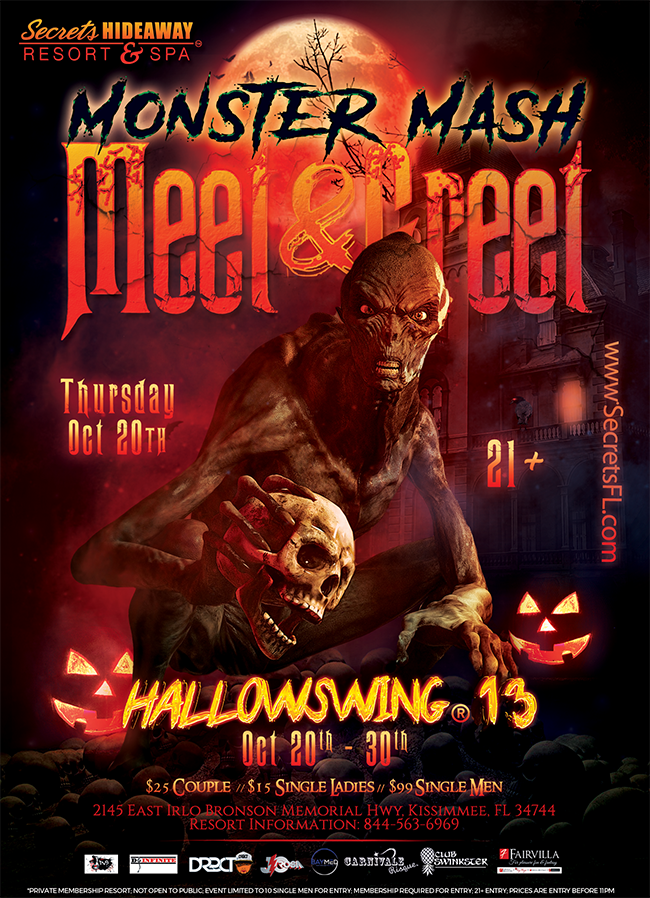 Monster Mash Meet & Greet (Hallowswing week 1)