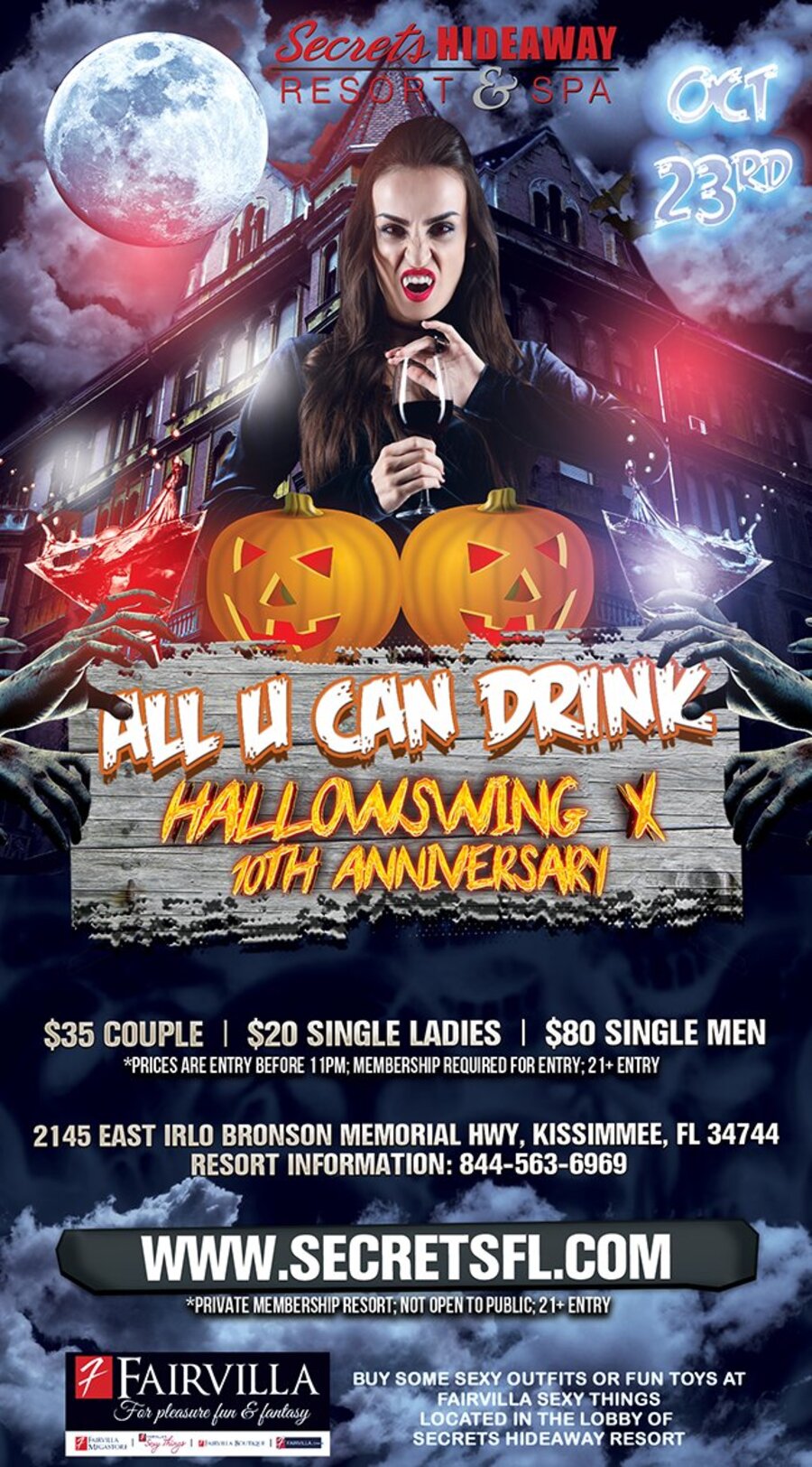 All U Can Drink - Hallowswing X