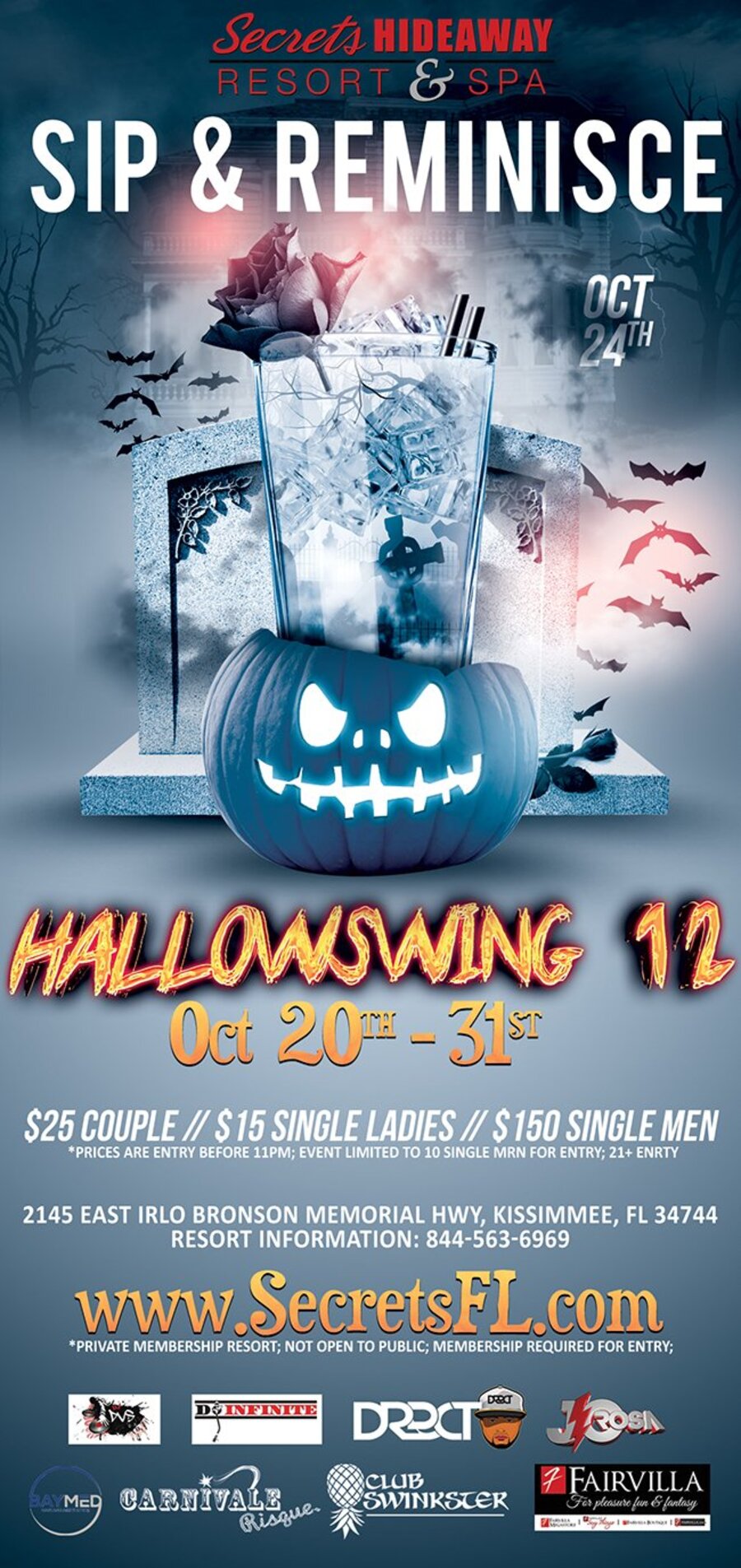 Sip & Reminisce - Hallowswing 12