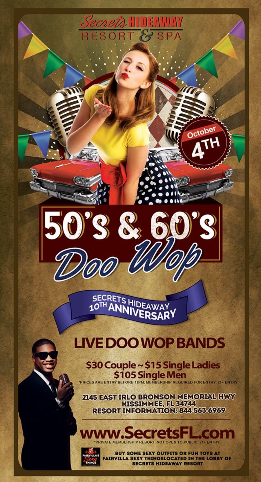 50's & 60's Doo Wop - Secrets Anniversary