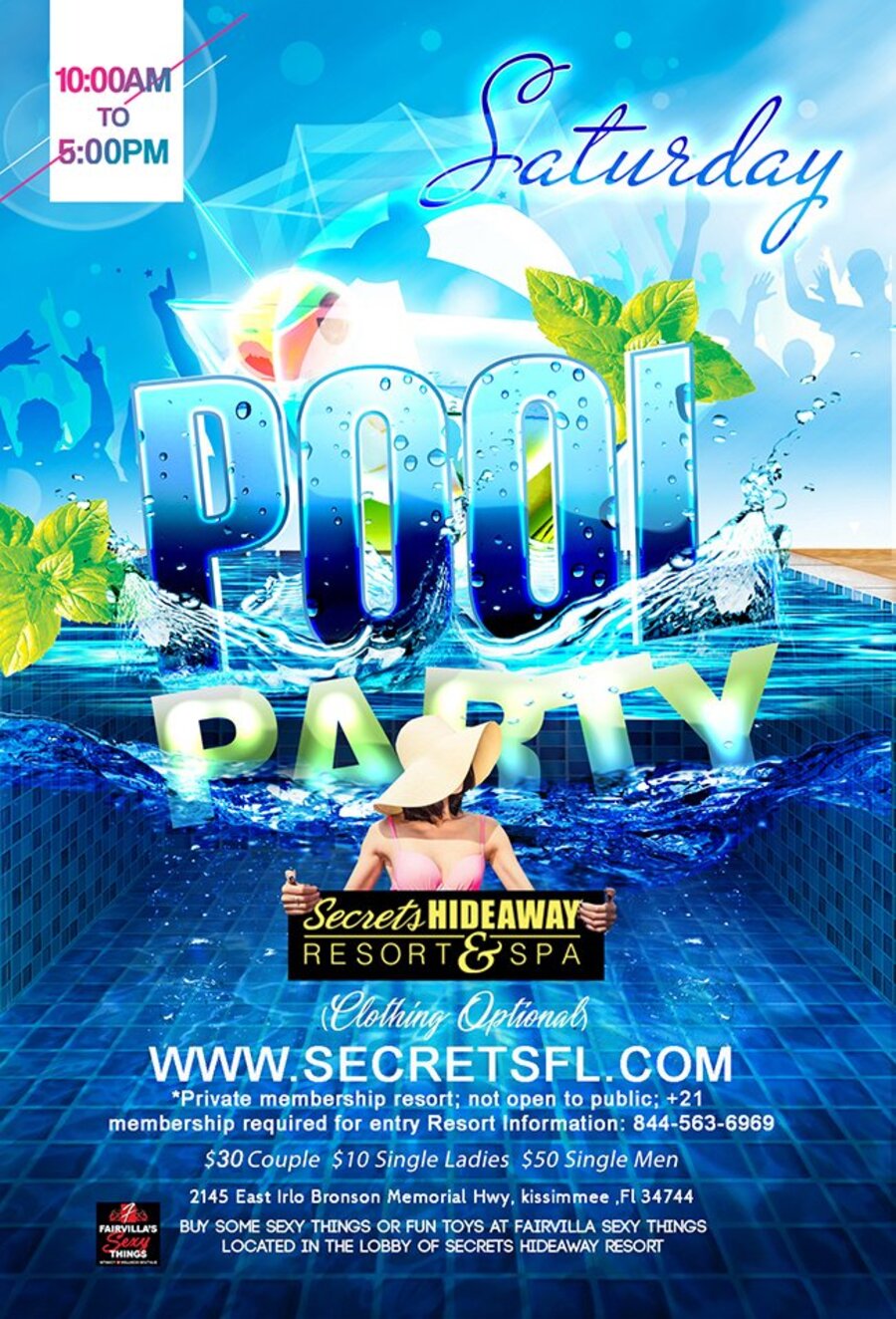 Saturday Pool Party 10am - 5pm: Sin City Takeover