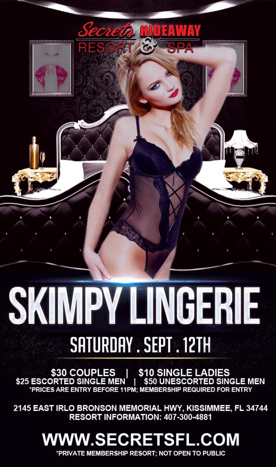 Skimpy Lingerie Party