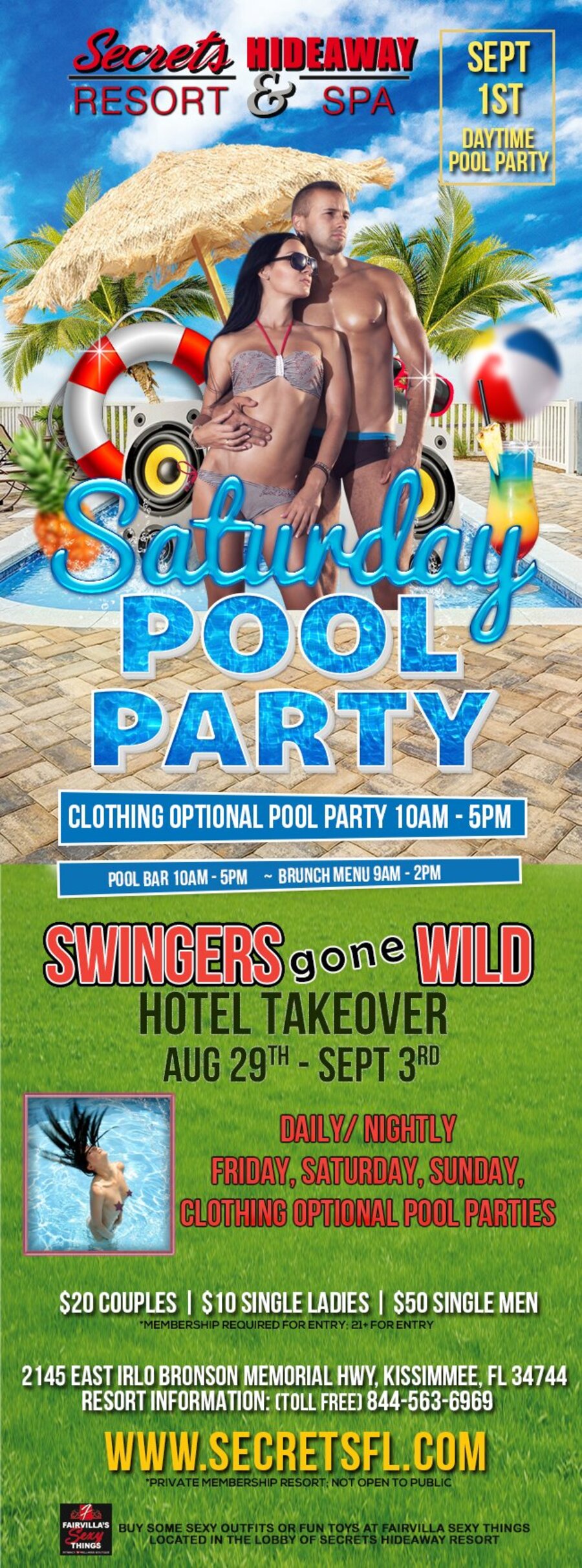 Saturday Pool Party 11am-5pm