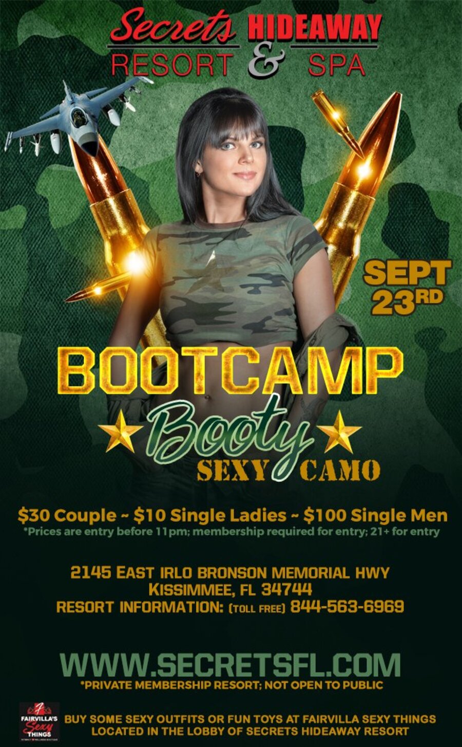 Bootcamp Booty - Camo Party