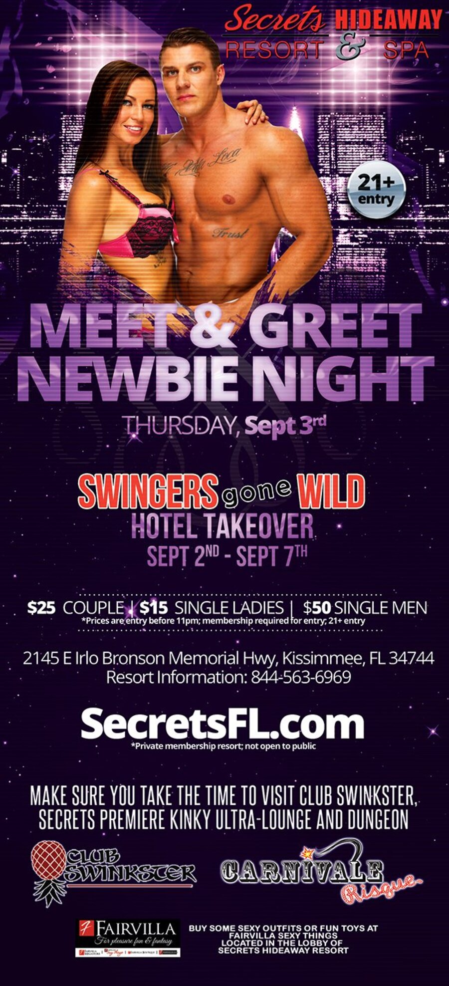 Meet & Greet Newbie Night - Gone Wild Takeover