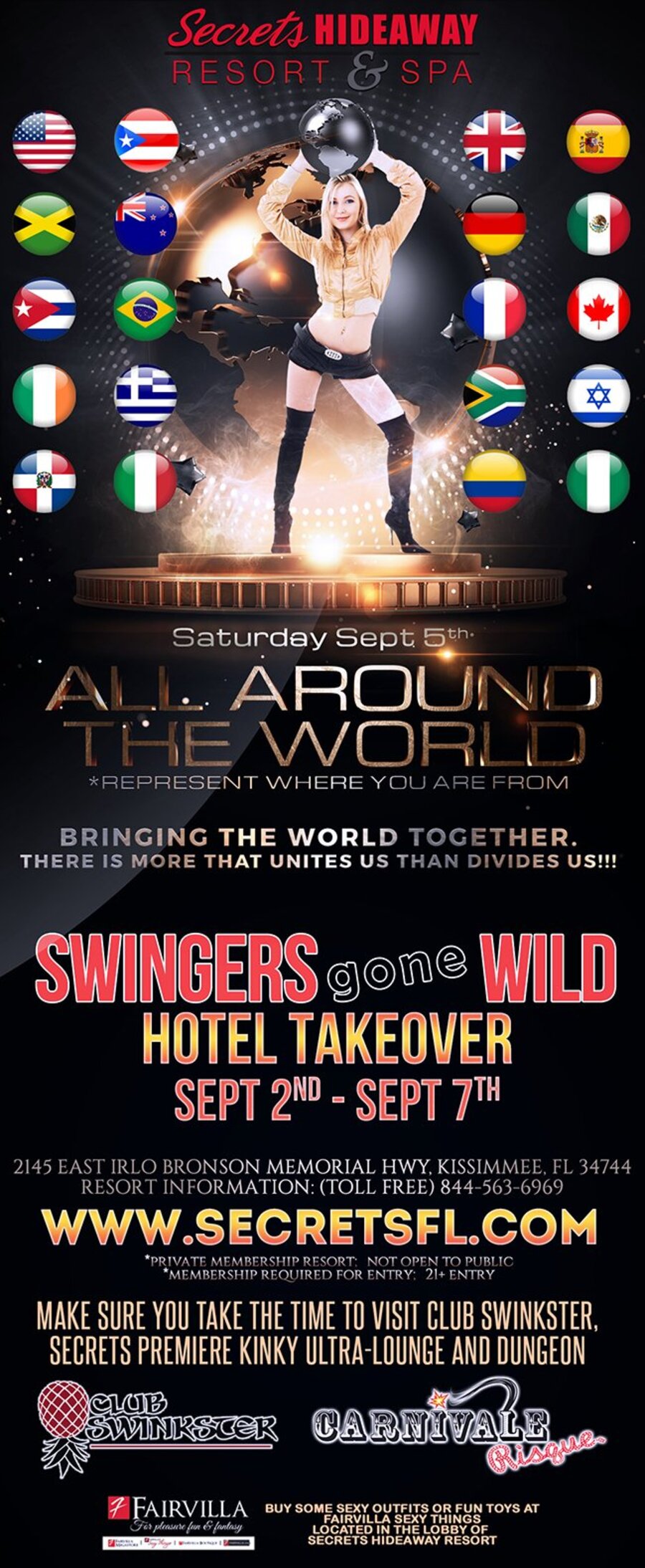 All Around The World - Gone Wild Takeover