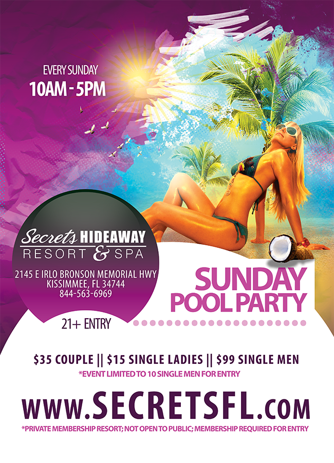 Pool Party 10am-5pm - i.Candy event