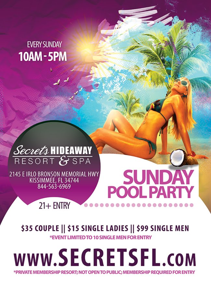 Sunday Pool Party - Big Bang Takeover